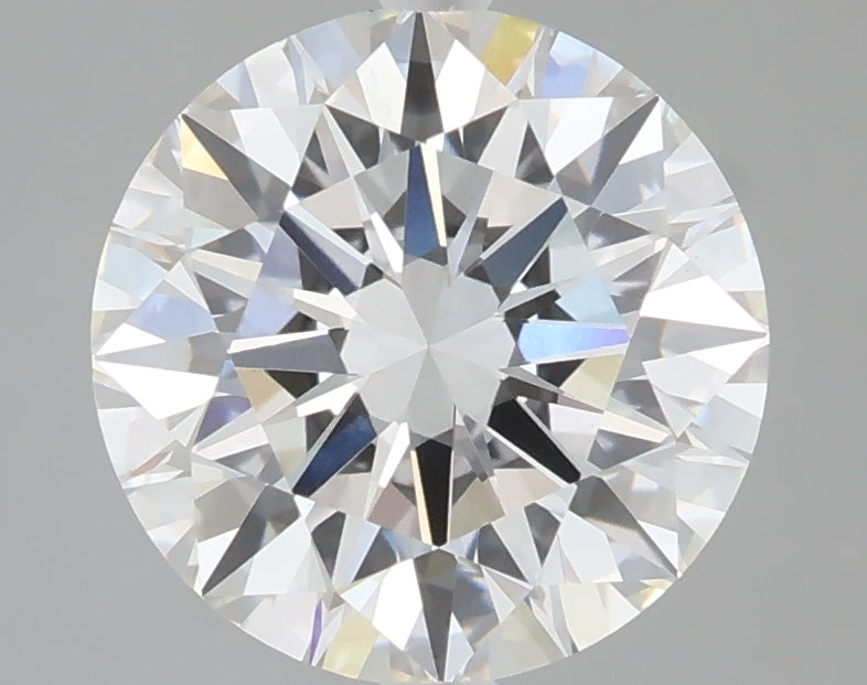 3.07 carat round lab grown diamond E color VS1 clarity