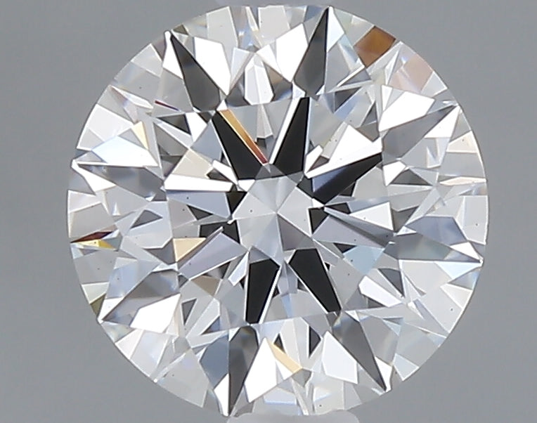 1.05 carat round lab grown diamond E color VS1 clarity