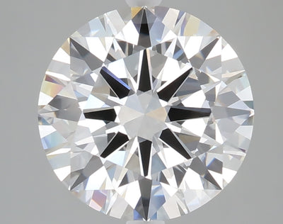 3.24 carat round lab grown diamond E color VS1 clarity