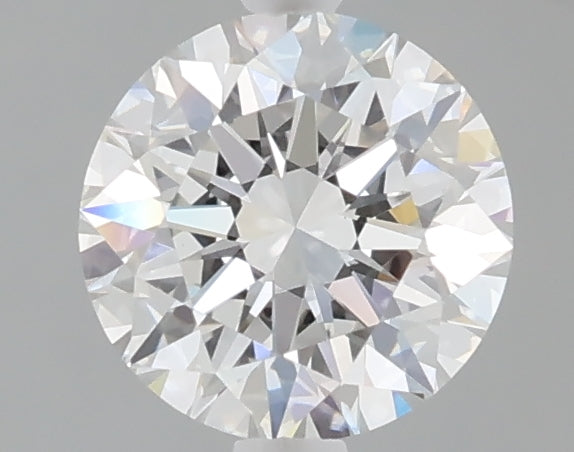 1.07 carat round lab grown diamond E color VVS2 clarity