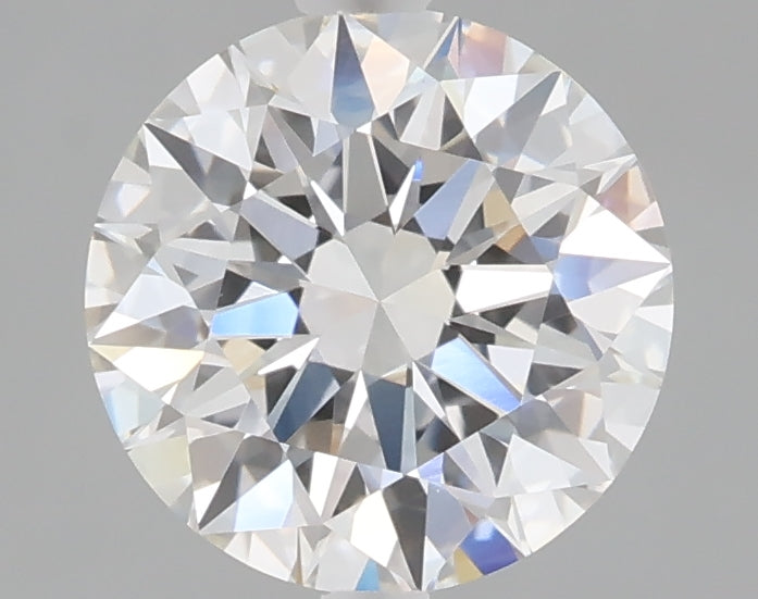 2.04 carat round lab grown diamond E color VS1 clarity