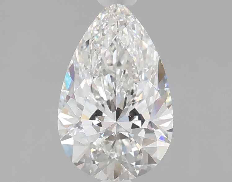 1.04 carat pear lab grown diamond E color VVS2 clarity