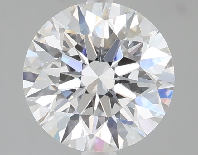 1.51 carat round lab grown diamond D color VVS2 clarity