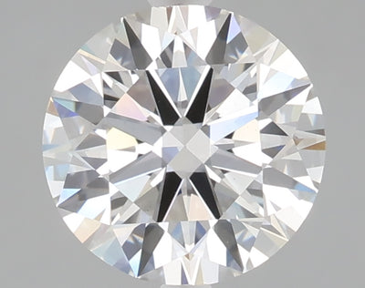 2.01 carat round lab grown diamond F color VS1 clarity