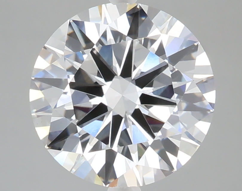 3.01 carat round lab grown diamond E color VS1 clarity
