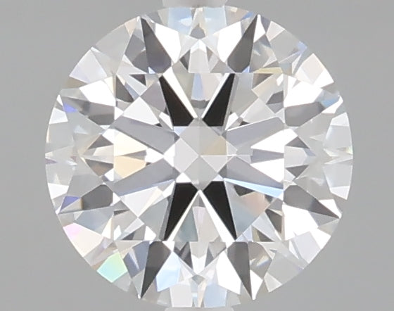 1.06 carat round lab grown diamond E color VVS2 clarity