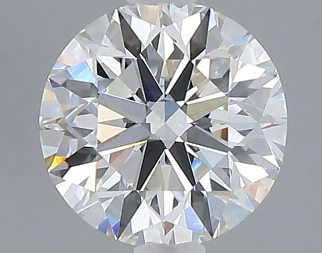 1.58 carat round lab grown diamond E color VS1 clarity