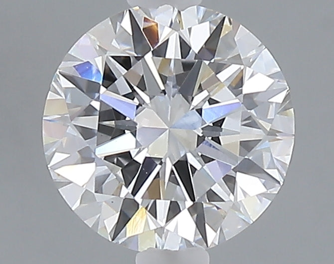 1.50 carat round lab grown diamond E color VS1 clarity