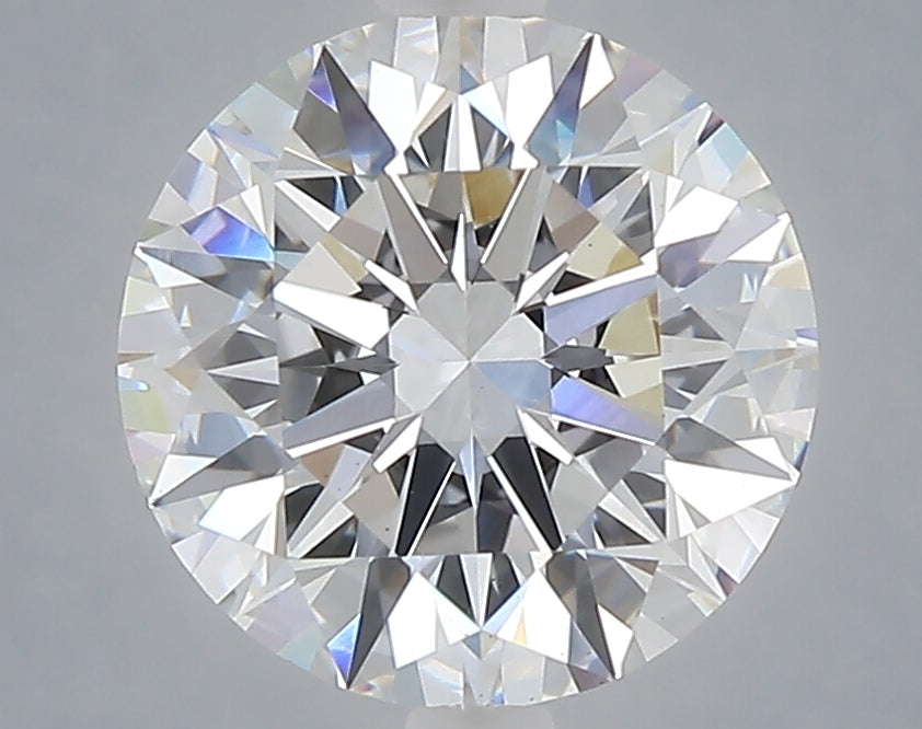 3.05 carat round lab grown diamond D color VS1 clarity