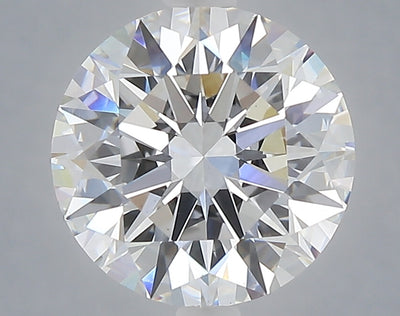 3.05 carat round lab grown diamond D color VS1 clarity