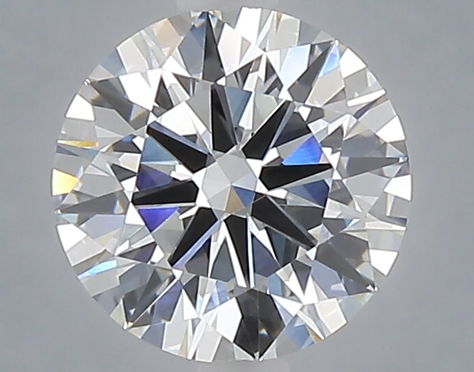 1.51 carat round lab grown diamond E color VVS2 clarity