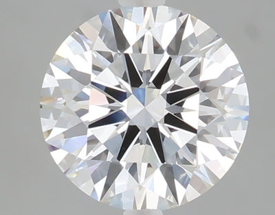 1.58 carat round lab grown diamond E color VS1 clarity