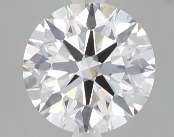 1.01 carat round lab grown diamond D color VVS2 clarity