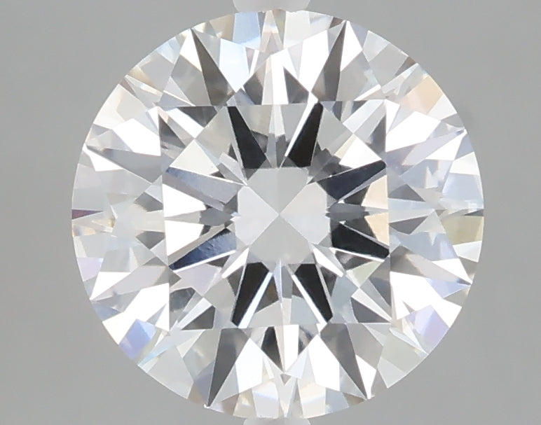 2.52 carat round lab grown diamond E color VVS2 clarity