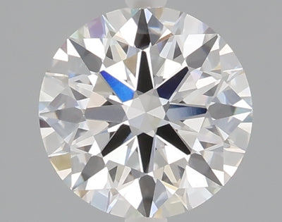 1.50 carat round lab grown diamond D color VVS2 clarity
