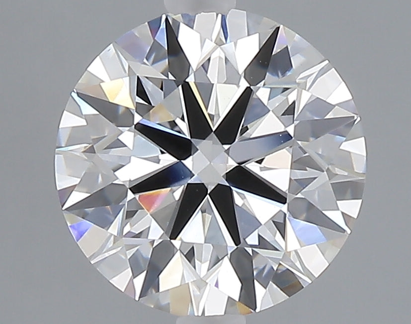 2.78 carat round lab grown diamond E color VS1 clarity