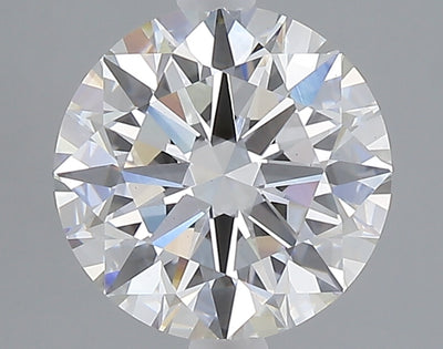 2.50 carat round lab grown diamond E color VS1 clarity