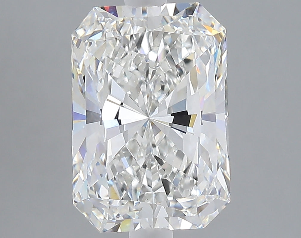 3.52 carat radiant lab grown diamond F color VS1 clarity