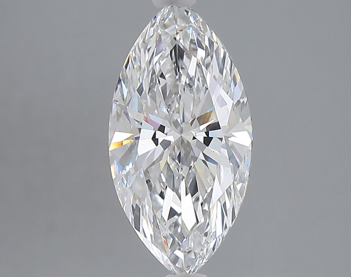 2.08 carat marquise lab grown diamond E color VS1 clarity