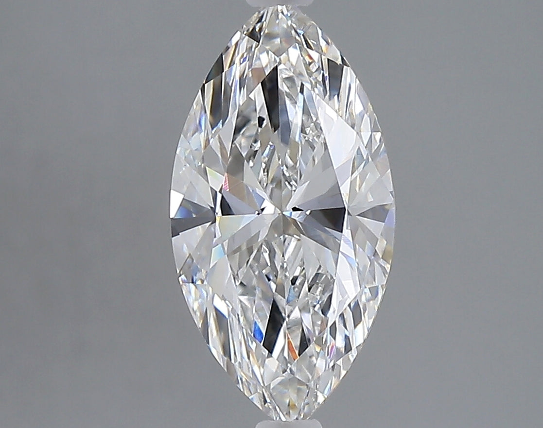 2.05 carat marquise lab grown diamond E color VS1 clarity