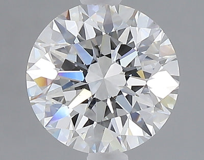 1.59 carat round lab grown diamond F color VS1 clarity