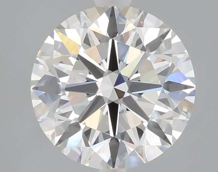 2.51 carat round lab grown diamond F color VS1 clarity
