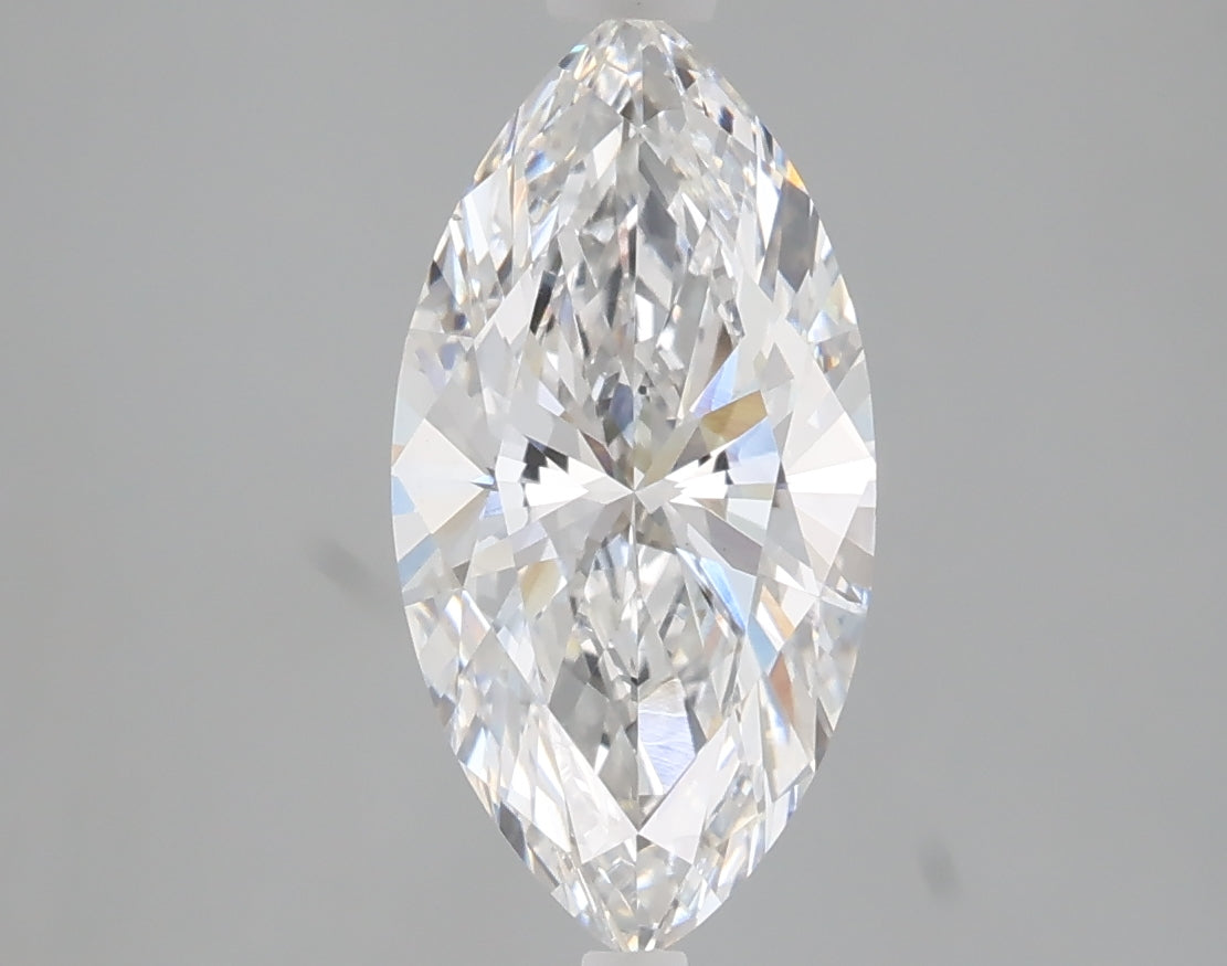 2.05 carat marquise lab grown diamond E color VS1 clarity