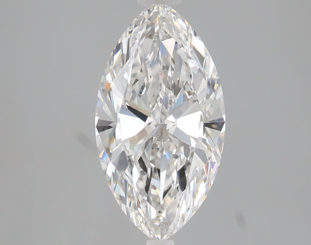 2.04 carat marquise lab grown diamond F color VS1 clarity