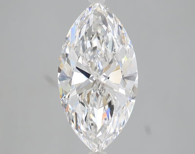 2.03 carat marquise lab grown diamond E color VVS2 clarity