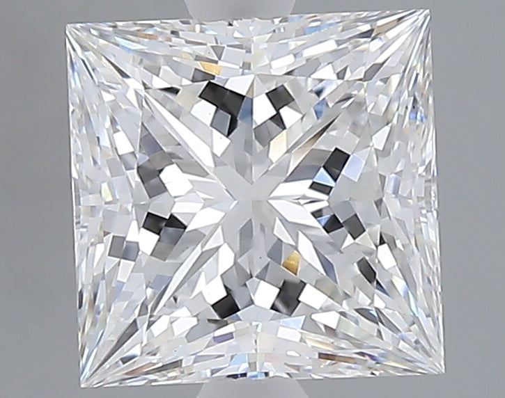 2.59 carat princess lab grown diamond E color VS1 clarity