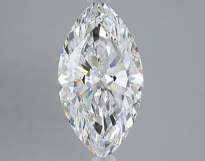 2.50 carat marquise lab grown diamond E color VS2 clarity