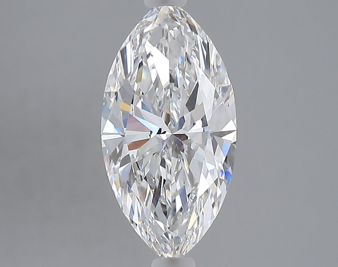 2.05 carat marquise lab grown diamond E color VS1 clarity