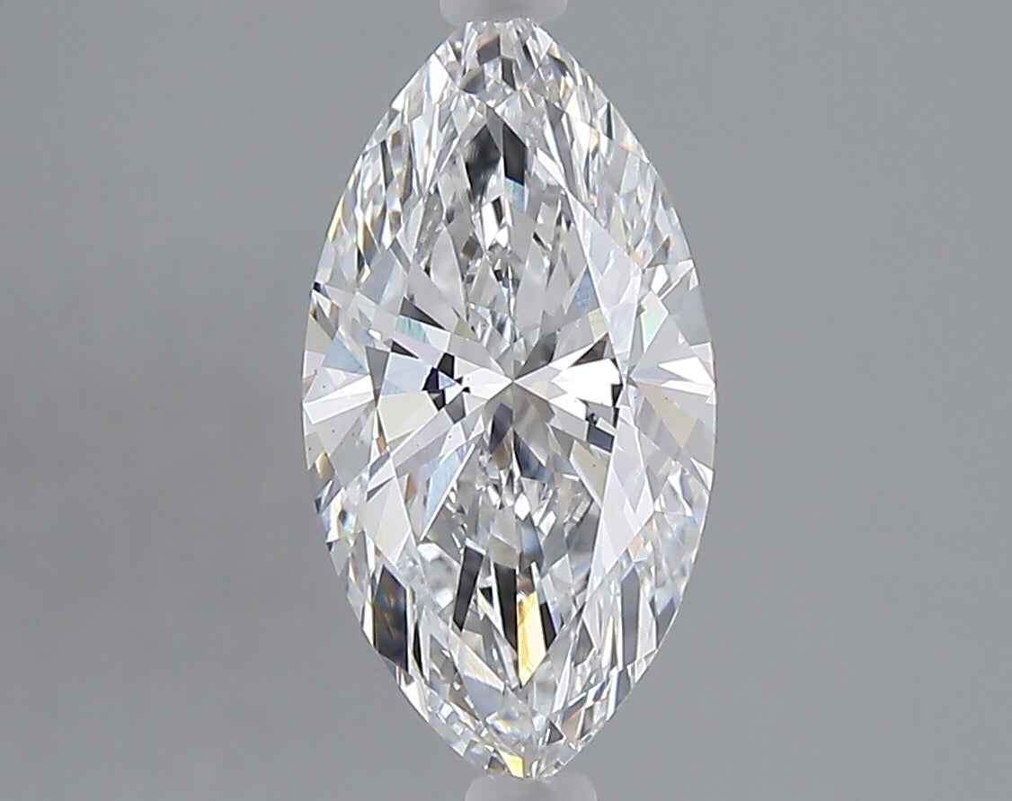 2.05 carat marquise lab grown diamond E color VS1 clarity