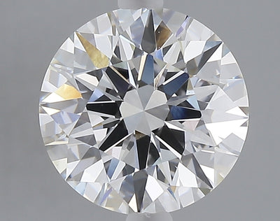 3.02 carat round lab grown diamond F color VVS2 clarity
