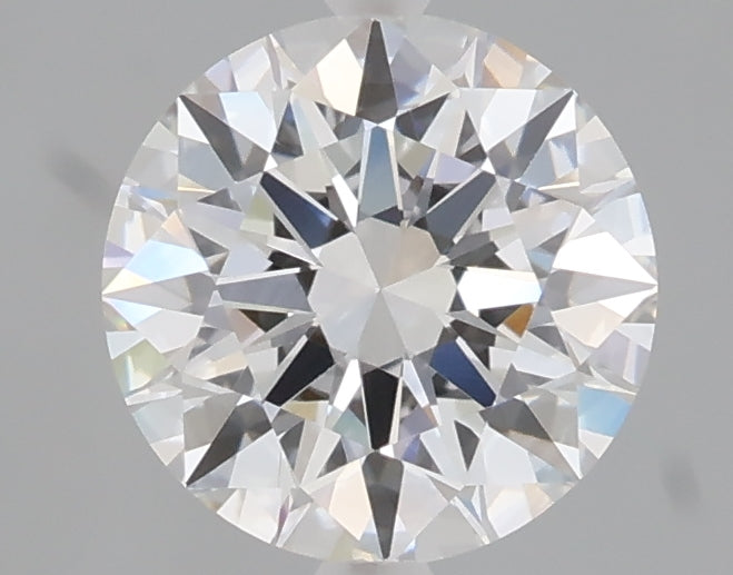 1.58 carat round lab grown diamond D color VVS2 clarity