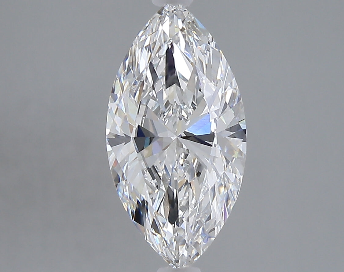 2.04 carat marquise lab grown diamond E color VS1 clarity