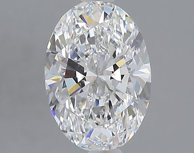 1.41 carat oval lab grown diamond D color VS1 clarity