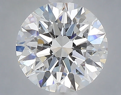 1.54 carat round lab grown diamond E color VVS2 clarity