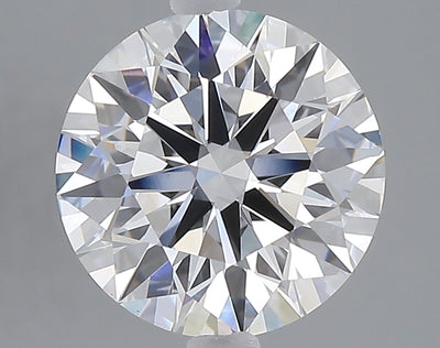 3.06 carat round lab grown diamond F color VS1 clarity