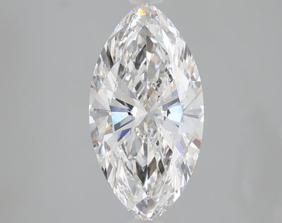 2.05 carat marquise lab grown diamond E color VS1 clarity