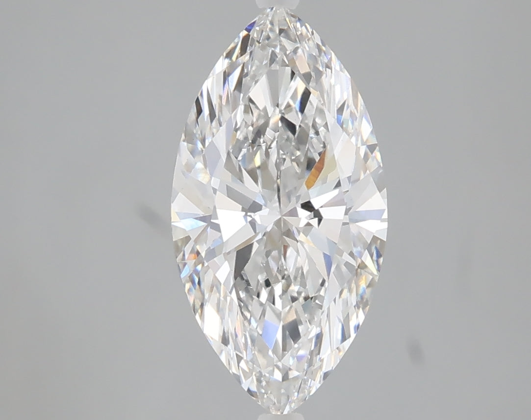 2.04 carat marquise lab grown diamond E color VS1 clarity