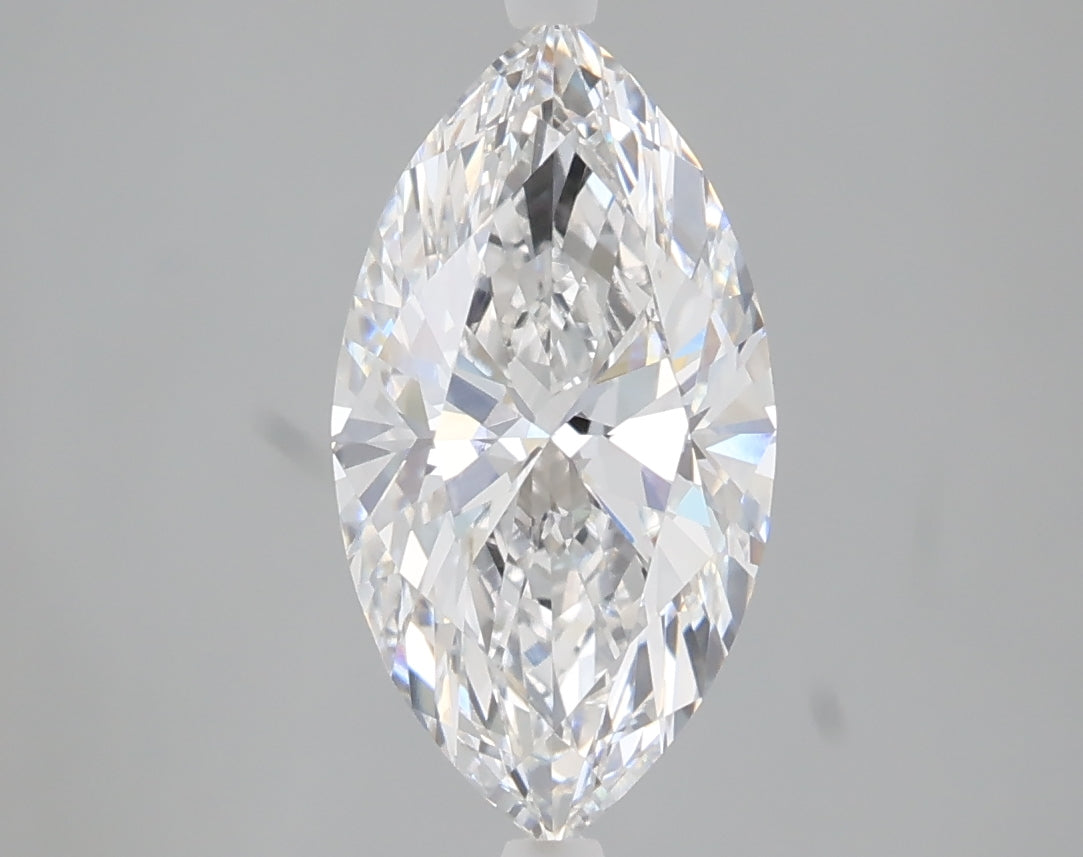 2.03 carat marquise lab grown diamond E color VVS2 clarity
