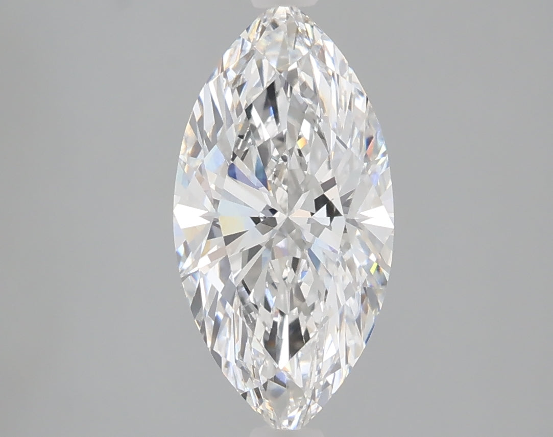 2.03 carat marquise lab grown diamond E color VVS2 clarity