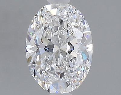 1.05 carat oval lab grown diamond D color VS1 clarity