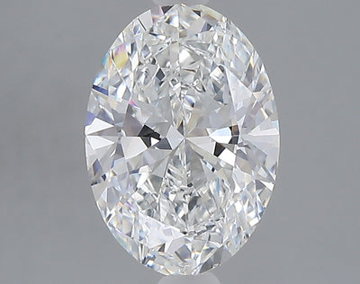 2.09 carat oval lab grown diamond F color VS1 clarity