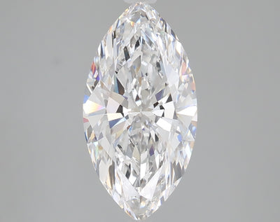 2.05 carat marquise lab grown diamond D color VVS2 clarity