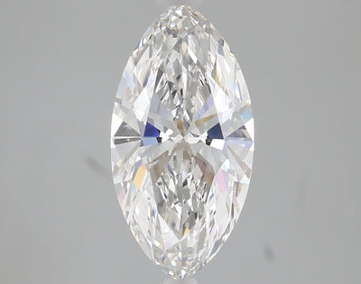 2.02 carat marquise lab grown diamond F color VS1 clarity