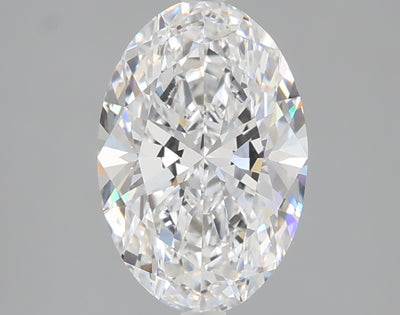 1.80 carat oval lab grown diamond D color VS1 clarity