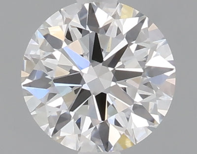 0.64 carat round lab grown diamond E color VS1 clarity