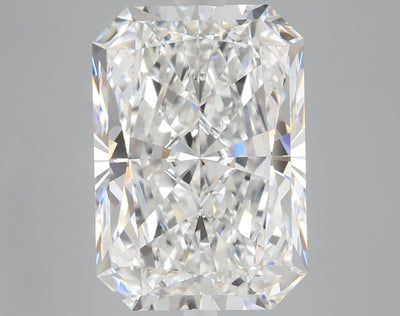 7.03 carat radiant lab grown diamond F color VS1 clarity